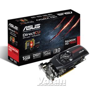 Asus HD7850 DirectCU 1GB GDDR5 256Bit  AMD Radeon DX11.1 Ekran Kartı