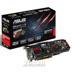 Asus HD7850 DirectCU II GDDR5 2GB 256Bit AMD Radeon DX11.1 Ekran Kartı