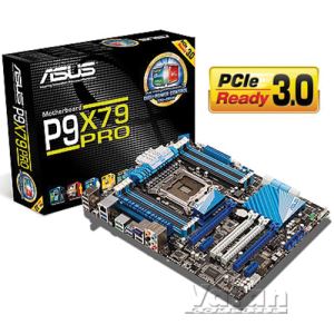 ASUS P9X79 PRO Intel X79 Soket 2011 DDR3 2400MHz(O.C.) Anakart