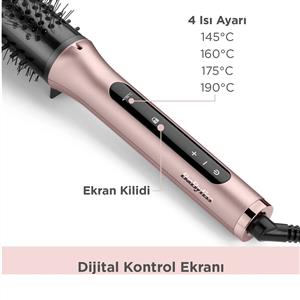 Babyliss HSB200E Volume Boost İyon Etkili Termal Saç Fırçası