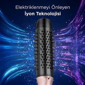 Babyliss HSB200E Volume Boost İyon Etkili Termal Saç Fırçası