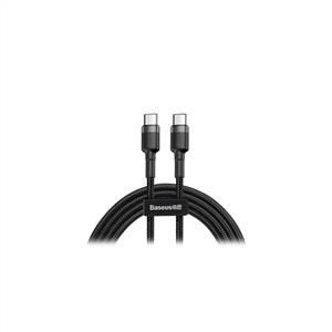 Baseus Cafule PD 2.0 60W Type-C 3A Kablo 1m - Siyah