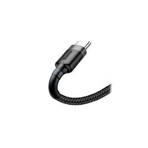 Baseus Cafule PD 2.0 60W Type-C 3A Kablo 1m - Siyah