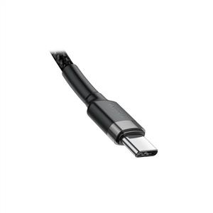 Baseus Cafule PD 2.0 60W Type-C 3A Kablo 1m - Siyah