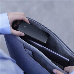 Baseus Lite 4 in 1 Multifonksiyonal USB-A Hub Dock Station - Siyah