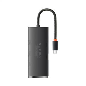 BASEUS Lite Series 4-Port Type-C HUB (Type-C to USB 3.0*4) - Siyah