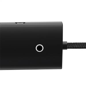 BASEUS Lite Series 4-Port Type-C HUB (Type-C to USB 3.0*4) - Siyah