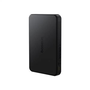 BASEUS Airpow ? Qi2 Manyetik Powerbank 10.000 mAh ( 22.5W - 2 Port ) - Siyah