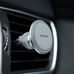 BASEUS Air Vent Magnetic Araç İçi Telefon Tutucu - Gümüş