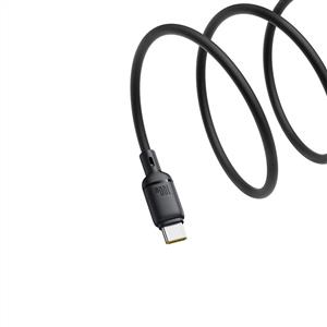 BASEUS Silky Series Type-C to Type-C 100W Hızlı Şarj Kablosu 2m - Siyah