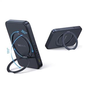 BASEUS 5000mAh 20W PicoGo Qi2 Magnetic Powerbank - Siyah