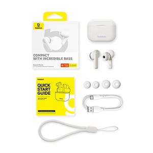 BASEUS Bowie E17 TWS Bluetooth Kulak İçi Kulaklık - Beyaz