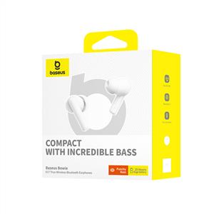 BASEUS Bowie E17 TWS Bluetooth Kulak İçi Kulaklık - Beyaz