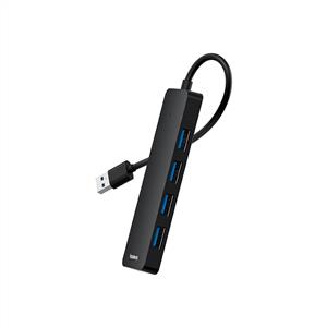 Baseus  UltraJoy Seri 4-Port HUB Lite -Siyah