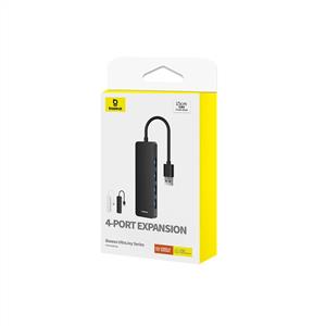 Baseus  UltraJoy Seri 4-Port HUB Lite -Siyah