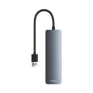 Baseus UltraJoy Seri 4-Port HUB - Uzay Grisi