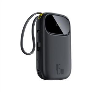 Baseus Enerfill FC31 10.000 mAh Hızlı Şarj 45W Dijital Ekranlı Powerbank - Siyah
