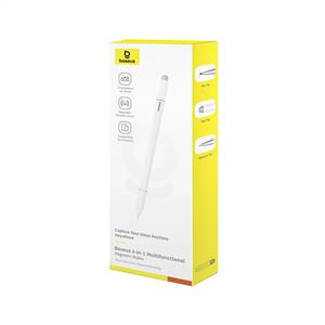 Baseus Smooth III Stylus Tablet Kalem - Beyaz