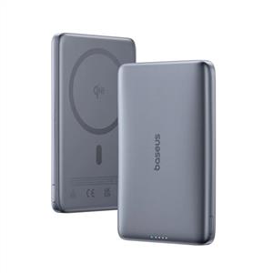 Baseus PicoGo AM41 Ultra Slim Manyetik 5.000 mAh 20W Powerbank – Gri