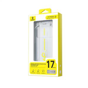 Baseus Crystalline İphone 17 Pro PRIVACY HD Temperli Cam Ekran Koruyucu