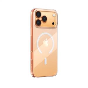 Baseus Crystal İnce Manyetik Lens Korumalı iPhone 17 Pro Telefon Kılıfı - Şeffaf
