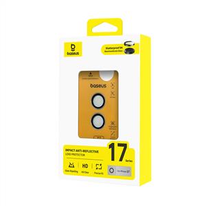Baseus Impact Anti-Reflective HD Lens Koruyucu iPhone 17