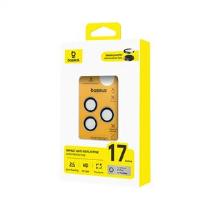 Baseus Impact Anti-Reflective HD Lens Koruyucu iPhone 17 Pro / 17 Pro Max