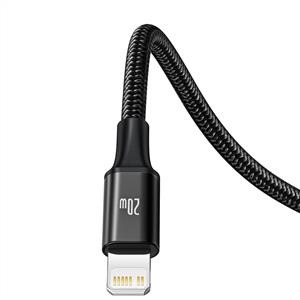 Baseus Rapid 3in1 20W 1.5m Kablo - Siyah