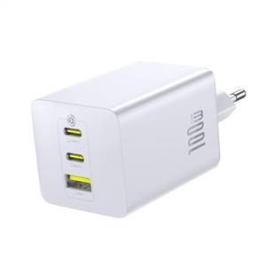 Baseus EnerFill FE11 2 USB-C+ USB-A 100W Şarj Adaptörü - Beyaz