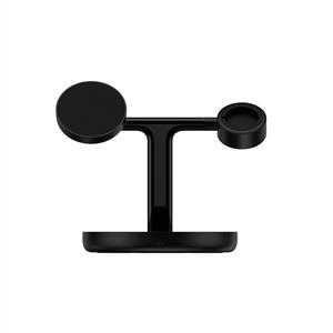 Baseus Swan Magsafe 3-in-1 20W Kablosuz Şarj Cihazı Masaüstü Stand - Siyah