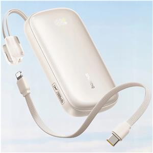 Baseus EnerFill FC21 QPow3 Ultra 22.5W Dijital Göstergeli 10.000 mAh mAh Powerbank - Gri