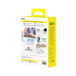 Baseus EnerFill FC21 QPow3 Ultra Dijital Göstergeli 45W 20000 mAh Powerbank - Titanyum