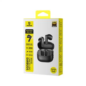 Baseus Bass BS1 Hibrit ANC AI ENC Bluetooth Kablosuz Kulak İçi Kulaklık - Siyah