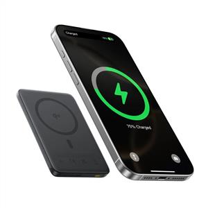 Baseus PicoGo Qi 2 Mag 10.000 mAh 27 W Power Bank – Siyah