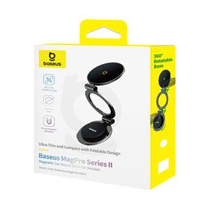 Baseus MagPro Series II Manyetik Araç Tutucu - Siyah