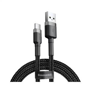 Baseus Cafule Hızlı Şarj USB Kablo Type-C 2A 2m - Gri