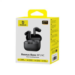 Baseus Bass BP1 NC In-Ear TWS Kulaklık - Siyah