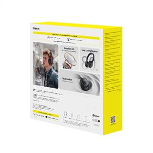 Baseus Bass BH1 NC Gürültü Engelleyici Kulaküstü Kulaklık - Siyah