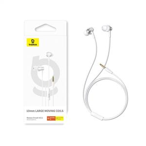 Baseus Encok HZ11 Kablolu Kulak İçi Kulaklık - Beyaz