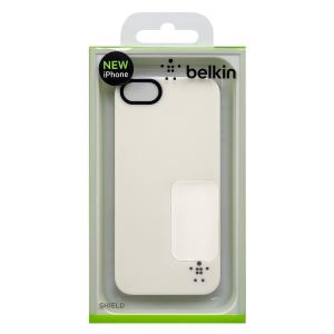 F8W159VFC01 SHİELD CASE COVER IPHONE 5/5S OPAK PARLAK KILIF- (BEYAZ)