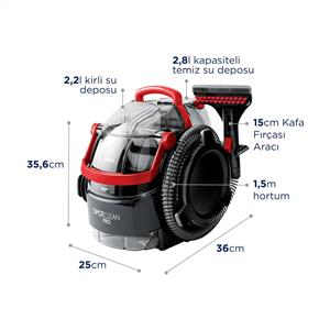 Bissell SpotClean Pro Halı ve Koltuk Yıkama Leke Çıkarma Makinesi