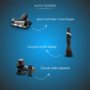 Bissell FurGuard Pro Kablosuz Dikey Süpürge