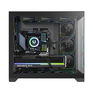 BITFENIX DH50 BLACK 5x120mm FRGB FANLI 850W BRONZE 80PLUS MidT E-ATX GAMING KASA