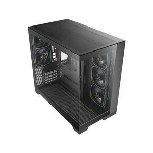 BITFENIX DH50 BLACK 5x120mm FRGB FANLI 850W BRONZE 80PLUS MidT E-ATX GAMING KASA
