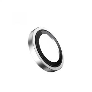 Blueo iphone 16/16 Plus Frame Aplikatörlü Lens Koruyucu - Gümüş