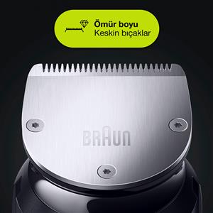 BRAUN MGK7220 10'U 1 ARADA ERKEK BAKIM KİTİ (AUTO SENSE TEKNOLOJİ+ÇELİK BAŞLI)