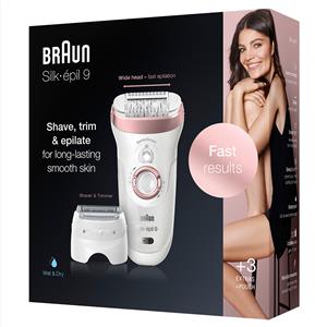 Braun SE9720 Sensosmart Kablosuz Islak ve Kuru 2'si 1 Arada Epilatör/Epilasyon Cihazı