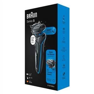 Braun 5 Serisi 51-B1000S Kablosuz Islak ve Kuru Tıraş Makinesi