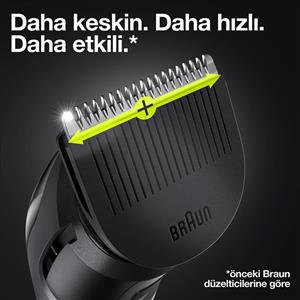 BRAUN MGK 3320 6'SI 1 ARADA ERKEK BAKIM KİTİ SİYAH
