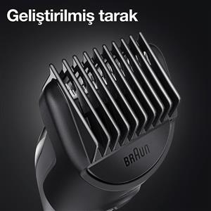 BRAUN MGK 3320 6'SI 1 ARADA ERKEK BAKIM KİTİ SİYAH